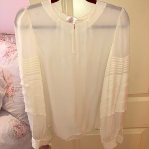 Parker Off White Blouse